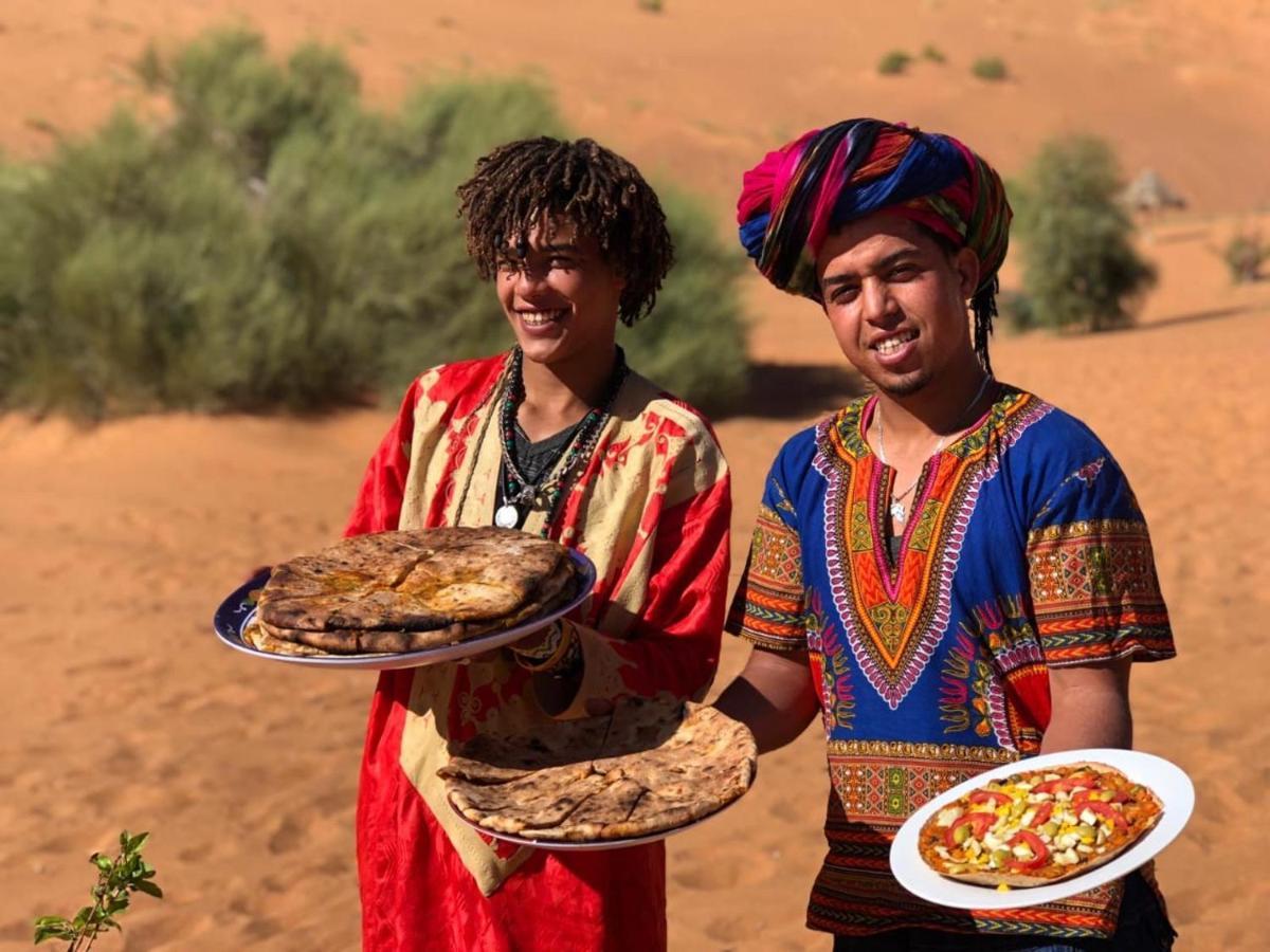 Sahara Wellness Camp Bed & Breakfast Merzouga Exterior photo