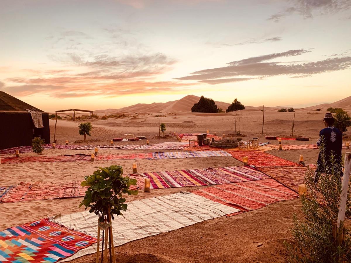 Sahara Wellness Camp Bed & Breakfast Merzouga Exterior photo