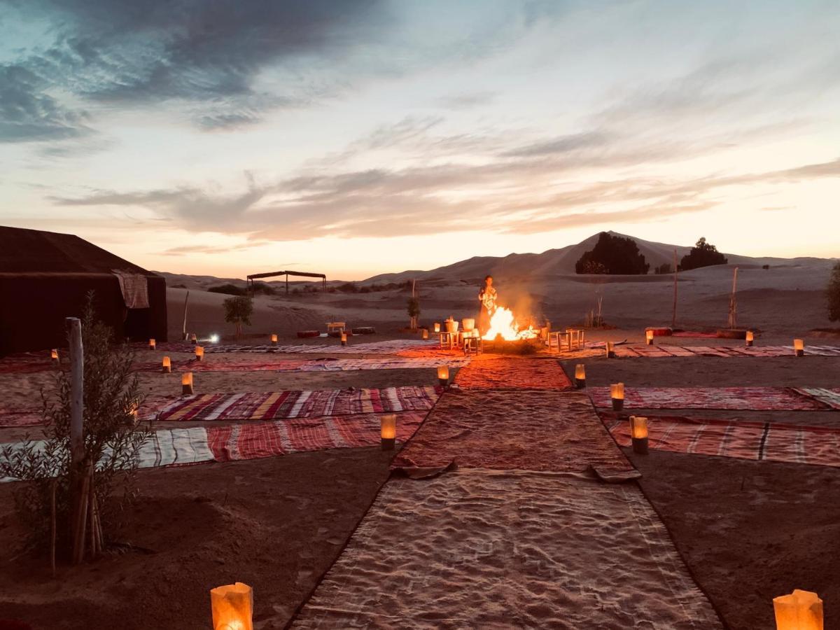 Sahara Wellness Camp Bed & Breakfast Merzouga Exterior photo