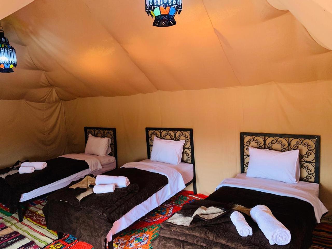Sahara Wellness Camp Bed & Breakfast Merzouga Exterior photo